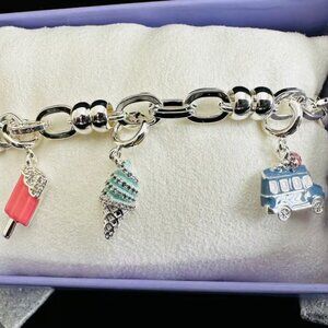 Bomb Party Charmelier Charm Bracelet BR 97238 “Drive-In Delights”